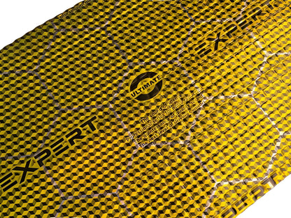 Vibration-absorbing sheet ULTIMATE EXPERT RED GOLD 4 mm (50x35 cm) - image 3