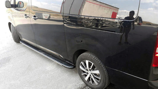 Lateral platforms Bosphorus Black (2 pieces, aluminum) for Toyota Proace - image 1