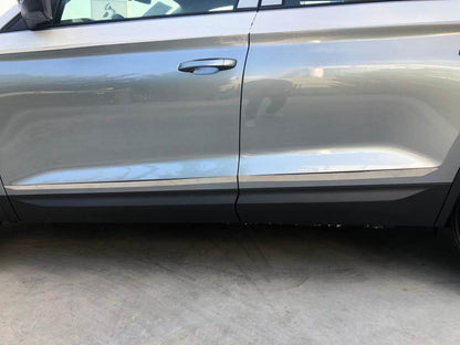 Door molding Carmos wide (stainless steel) for Skoda Kodiaq 2016-2023 - Reelken Auto