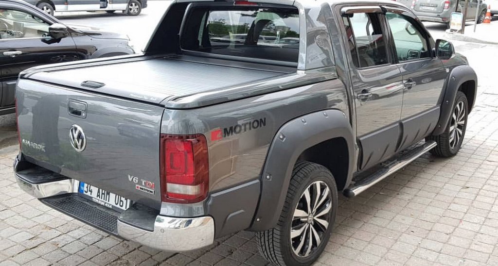 Wheel arch extenders (fiberglass, for painting) for Volkswagen Amarok 2010-2022 - image 2