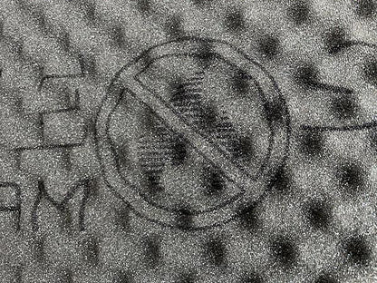 Non-flammable sound absorbing sheet SQL NF 15 Non flam Foam 15mm (75x100cm) - image 3