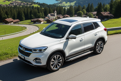 Side Steps Rainbow (2 pcs, Aluminum) for Chery Tiggo 8 2017- - image 1