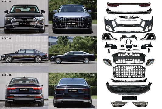 Restyling kit with headlight replacement (For Horch 2025) for Audi A8 2018- - image 1