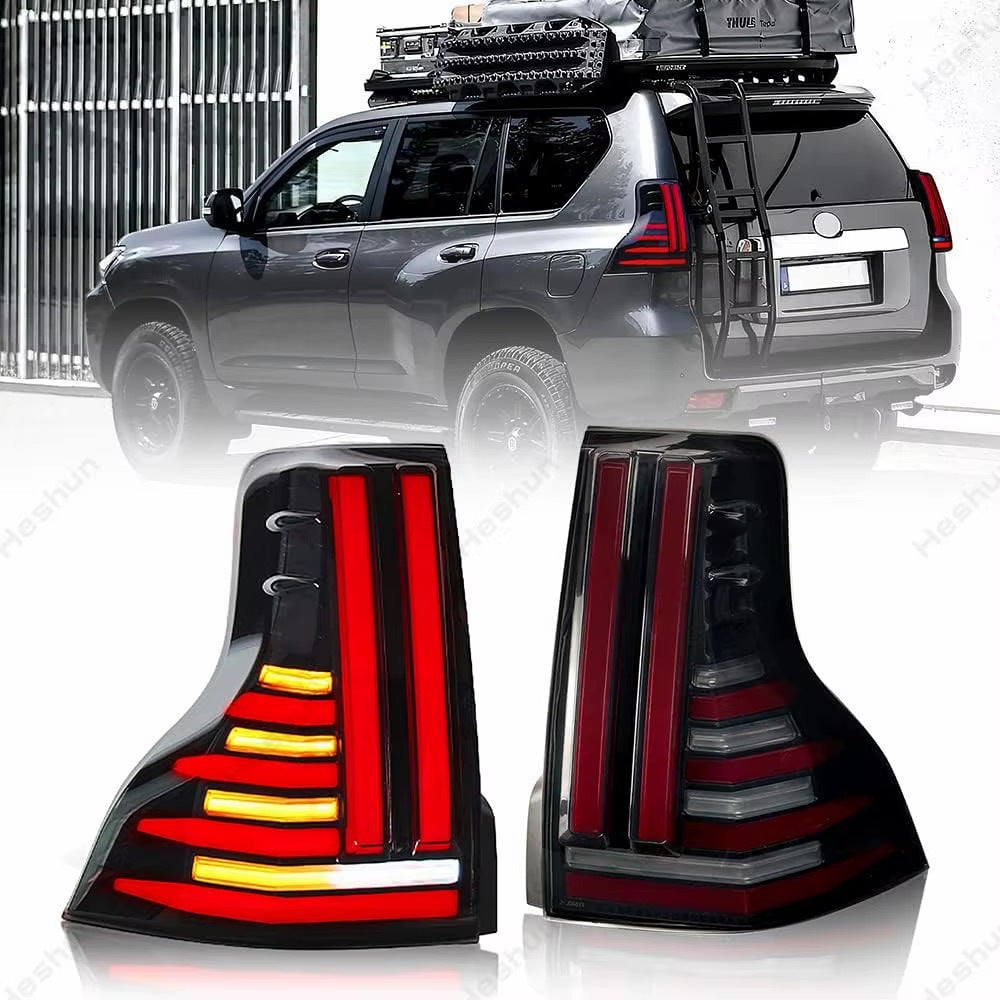Tail Lights Dragon V2 (2017-2023, 2 pcs) for Toyota Land Cruiser Prado 150 2009-2023 - image 1