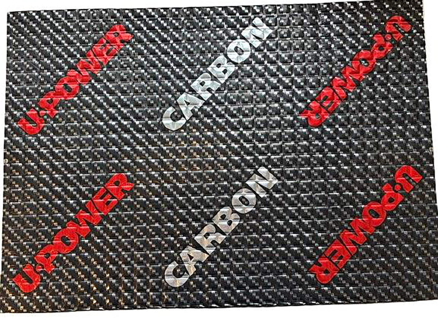 Vibration-absorbing sheet ULTIMATE U-POWER CARBON 3 mm (50x35 cm) - image 2