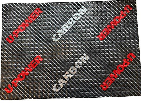 Vibration-absorbing sheet ULTIMATE U-POWER CARBON 3 mm (50x35 cm) - image 2