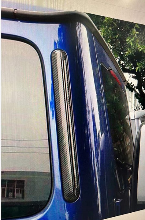 Carbon Rear Pillar Covers for Mercedes G сlass W463 1990-2018 - image 3