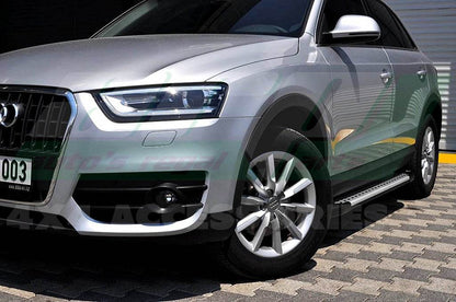 Lateral platforms Allmond (2 pieces, aluminum) for Audi Q3 2011-2019 - Reelken Auto