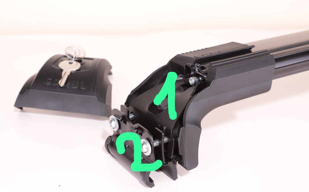 Lockable cross bars for integrated roof rails Strong V2 (2 pcs) - image 26