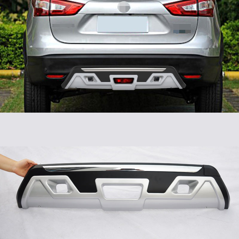 Front and Rear Lip Extensions V3 (Plastic) for Nissan Qashqai 2014-2021 - image 2