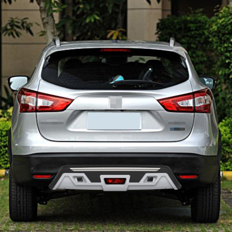 Front and Rear Lip Extensions V3 (Plastic) for Nissan Qashqai 2014-2021 - image 4