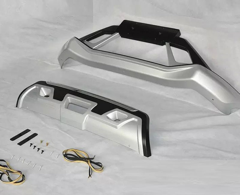 Front and Rear Lip Extensions V3 (Plastic) for Nissan Qashqai 2014-2021 - image 5