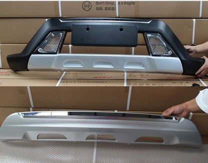 Front and Rear Bumper Extensions (2 pcs) for Hyundai Creta 2014-2020 - image 3