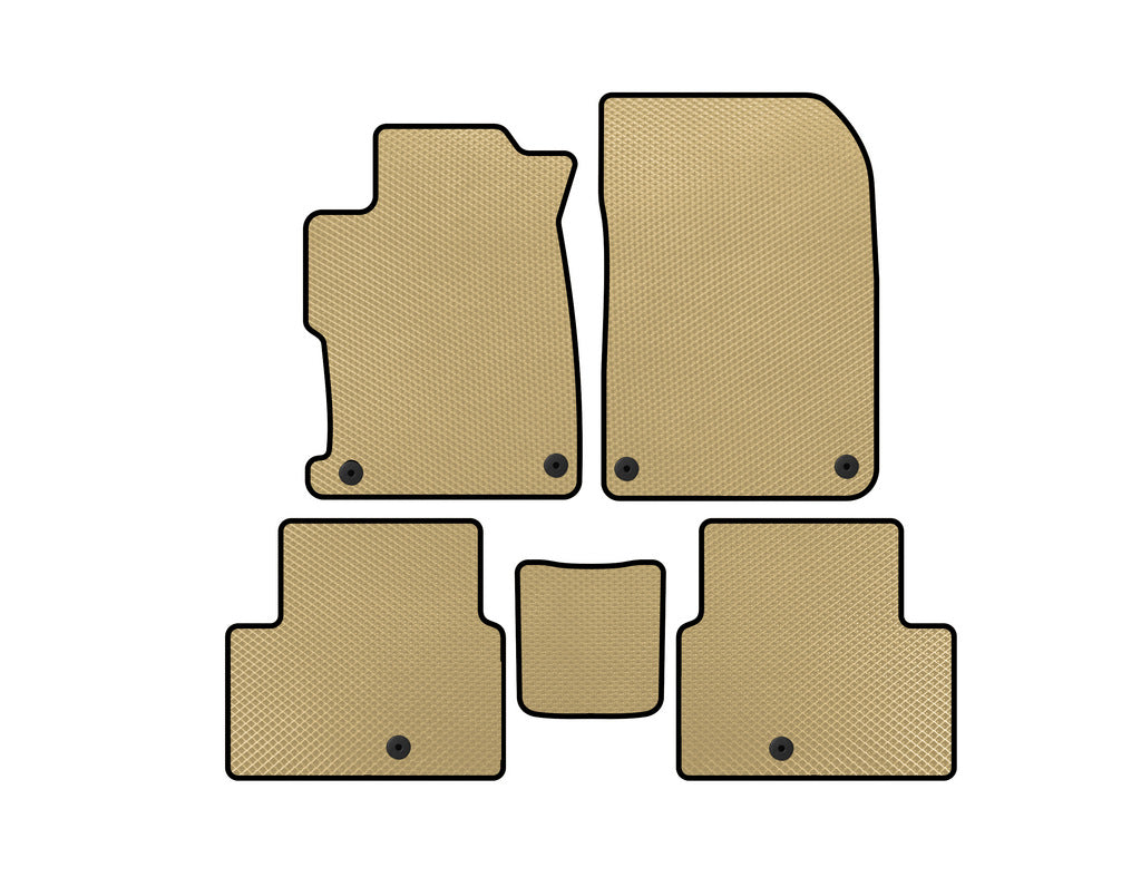 EVA Floor Mats (2012-2015, Beige) for Acura ILX 2012-2022 - image 1