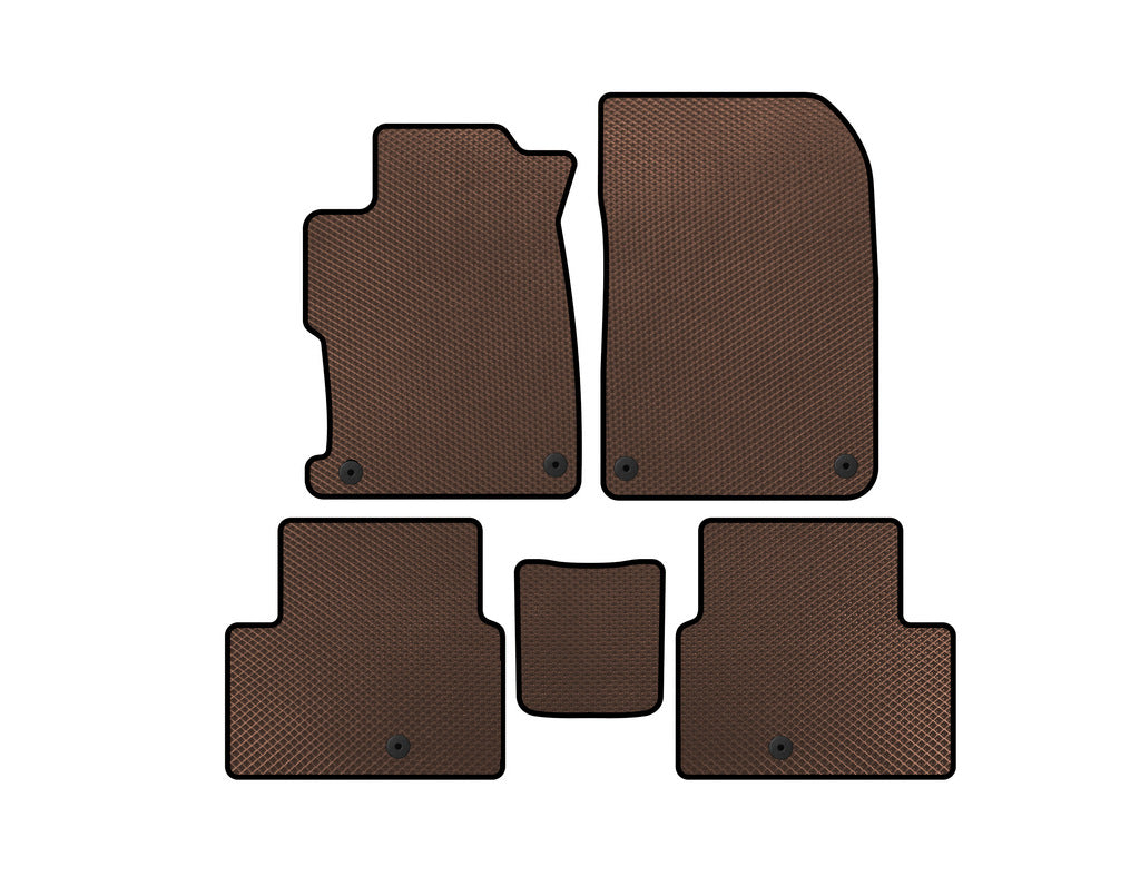 EVA Floor Mats (2012-2015, Brown) for Acura ILX 2012-2022 - image 1