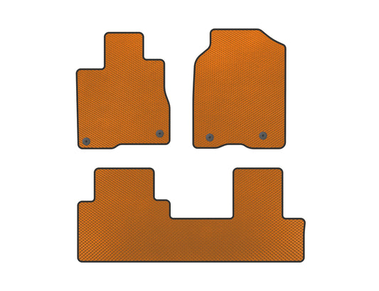 EVA Floor Mats (Orange) for Acura MDX 2001-2006 - image 1