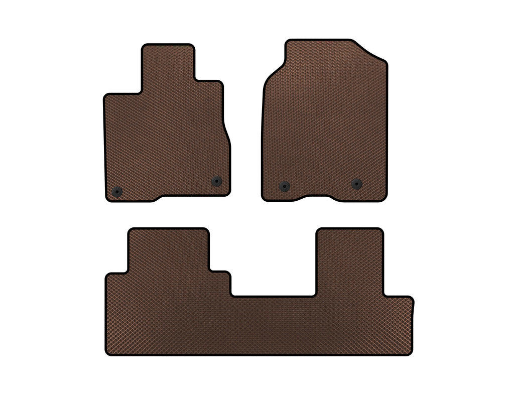 EVA Floor Mats (Brown) for Acura MDX 2001-2006 - image 1