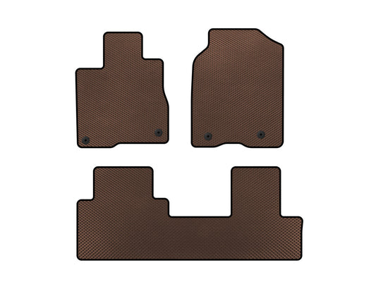 EVA Floor Mats (Brown) for Acura MDX 2001-2006 - image 1