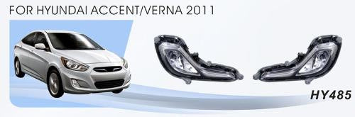 Fog Lights (Halogen) for Hyundai Accent 2011-2017 - image 1
