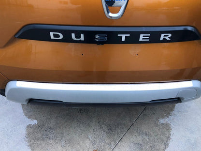 Rear Bumper Protector Carmos V1 Stainless Steel for Renault Duster 2018-2024 - image 2
