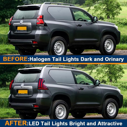 Taillights Dragon V2 (2017-2023, 2 pcs) for Toyota Land Cruiser Prado 150 - image 4