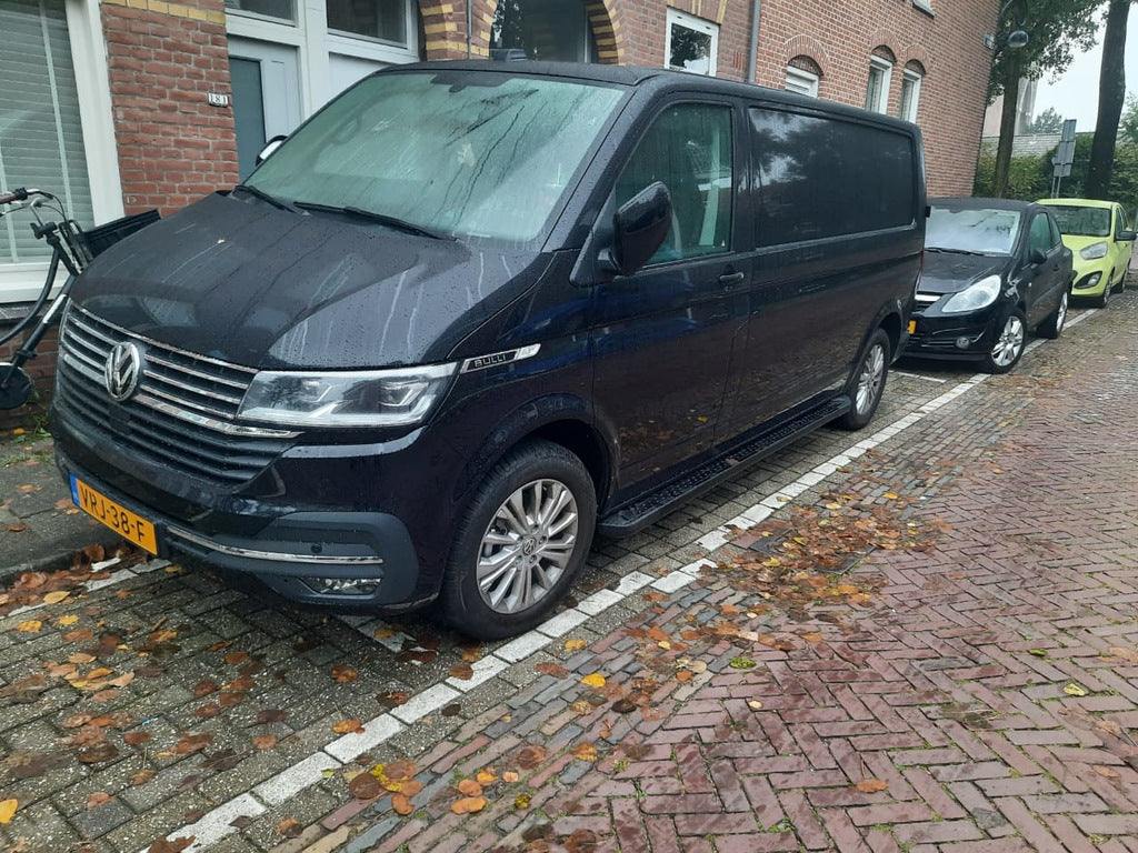 Side platforms Black Allmond (2 pieces, aluminum) for Volkswagen T6 - image 4