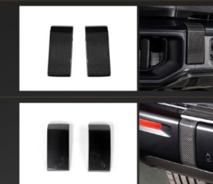 Front and Rear Bumper Cover Set (for G63 AMG, Carbon) for Mercedes G сlass W465 2025- - image 3