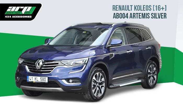 Lateral platforms Allmond (2 pieces, aluminum) for Renault Koleos 2016-2024 - Reelken Auto