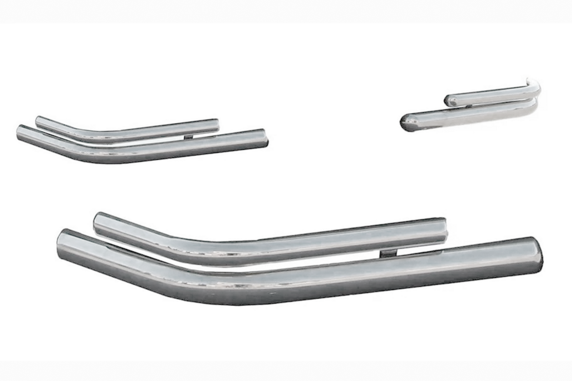 Rear Corner Bars AK003-Double (Stainless Steel) for Ford Transit 2000-2014 - image 4