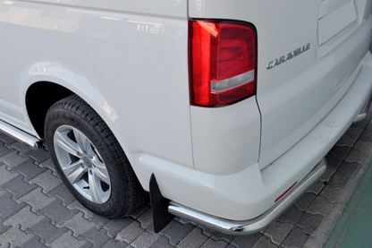 Rear Corner Bars AK003 (2 pcs, stainless steel) for Volkswagen T5 2010-2015 - image 9
