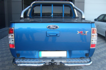 Rear Corner Bars AK003 (2 pcs, stainless steel) for Ford Ranger 2007-2011 - image 1