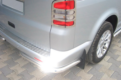 Rear Corner Bars AK003 (2 pcs, stainless steel) for Volkswagen T5 Multivan 2003–2010 - image 9