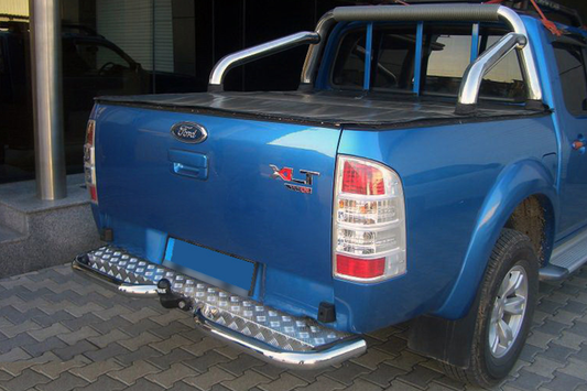 Rear Corner Bars AK003 (2 pcs, stainless steel) for Ford Ranger 2007-2011 - image 2