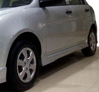 Side skirts Sports (for painting) for Hyundai Accent 2006-2010 - Reelken Auto