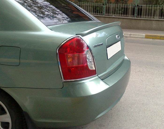 Meliset spoiler (paintable) for Hyundai Accent 2006-2010 - Reelken Auto