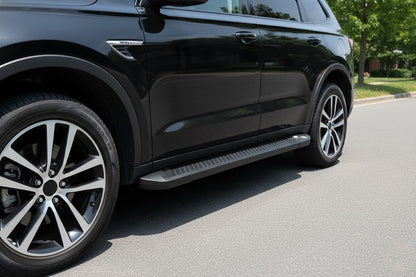 Side Steps Allmond Black (2 pcs, Aluminum) for Acura MDX 2013-2020 - image 1