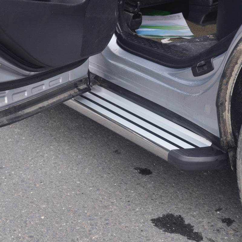 Side sills Original (2 pcs, aluminum) for Subaru Forester 2013-2018 - Reelken Auto