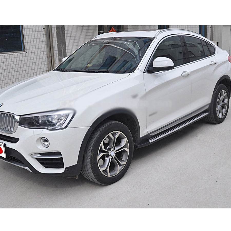 The original threshold V2 (2 pieces, aluminum) for BMW X4 F-26 2014-2018 - Reelken Auto