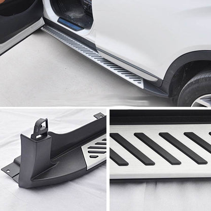 The original threshold V2 (2 pieces, aluminum) for BMW X4 F-26 2014-2018 - Reelken Auto