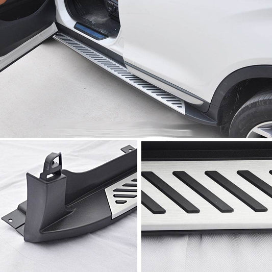 The original threshold V2 (2 pieces, aluminum) for BMW X4 F-26 2014-2018 - Reelken Auto