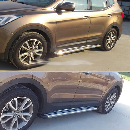 Side Steps OEM V1 (2 pcs) for Hyundai Santa Fe 3 2012-2018 - image 2