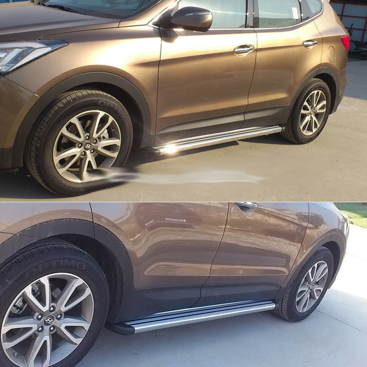 Side Steps OEM V1 (2 pcs) for Hyundai Santa Fe 3 2012-2018 - image 2