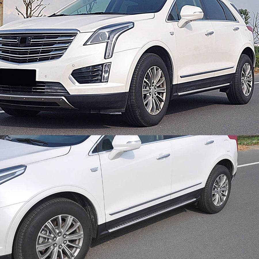 Side steps OEM (2 PCs) for Cadillac XT5 - Reelken Auto