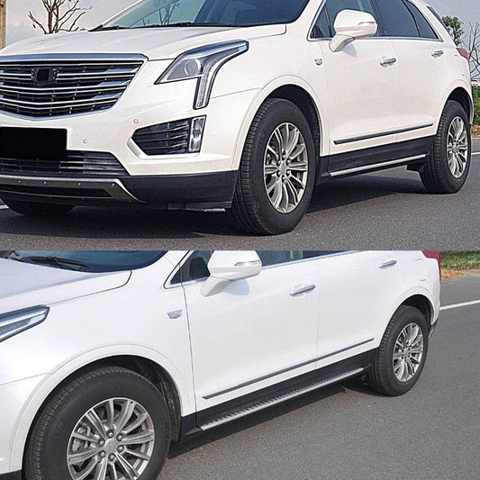 Side steps OEM (2 PCs) for Cadillac XT5 - Reelken Auto