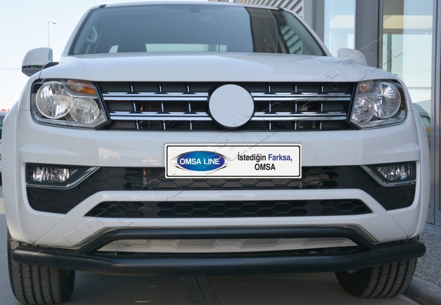 Front Double Bar Vegas 2016-2021 (black) for Volkswagen Amarok 2010-2022 - image 2