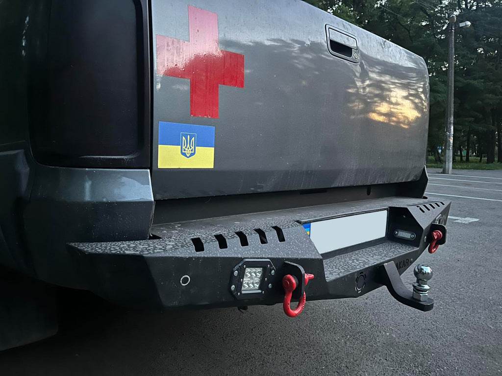 Rear bumper Dakar V1 for Volkswagen Amarok 2010-2022 - Reelken Auto