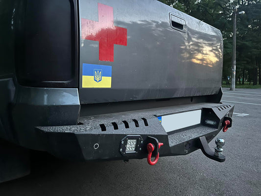 Rear Bumper Dakar V1 for Volkswagen Amarok 2010-2022 - image 2