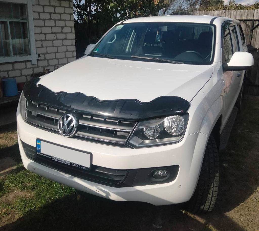 Hood deflector (EuroCap Dragon) for Volkswagen Amarok 2010-2022 - Reelken Auto