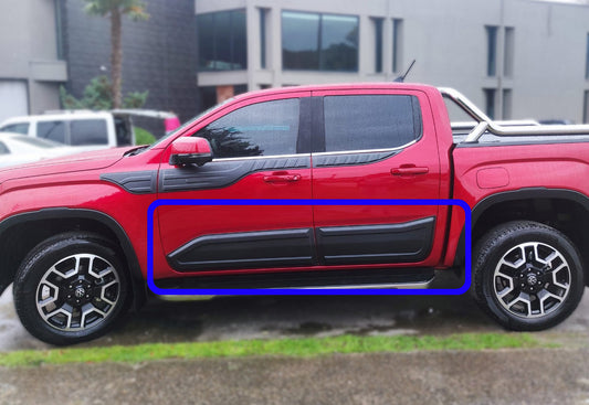 Door Mouldings EuroCap (6 pcs, ABS) for Volkswagen Amarok 2022- - image 1