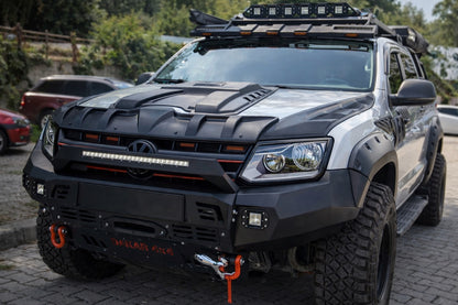 Hood Scoop Cover Set DRAGON (3 pcs) for Volkswagen Amarok 2010-2022 - image 1